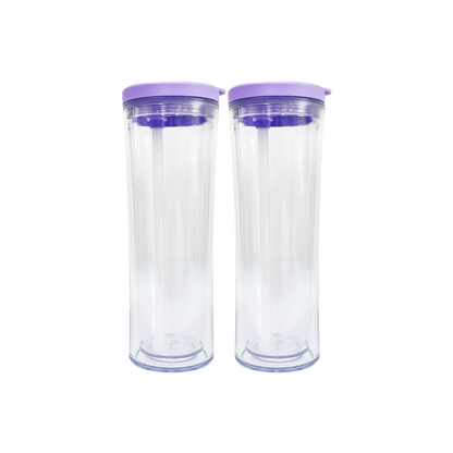 20oz Double Wall Acrylic Water Bottles Pre Drilled and Stoppers image 7