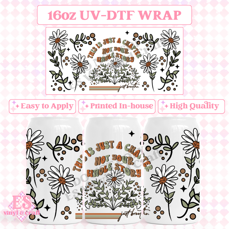 Chapter - 16oz Beer Can / Libbey UV-DTF Transfer image 0
