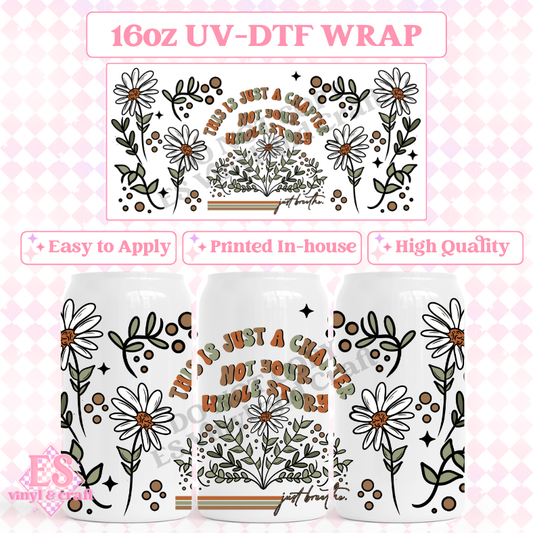 Chapter - 16oz Beer Can / Libbey UV-DTF Transfer image 0