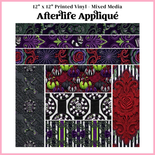 Afterlife Applique - Mixed Media Vinyl 12"x12" Sheet