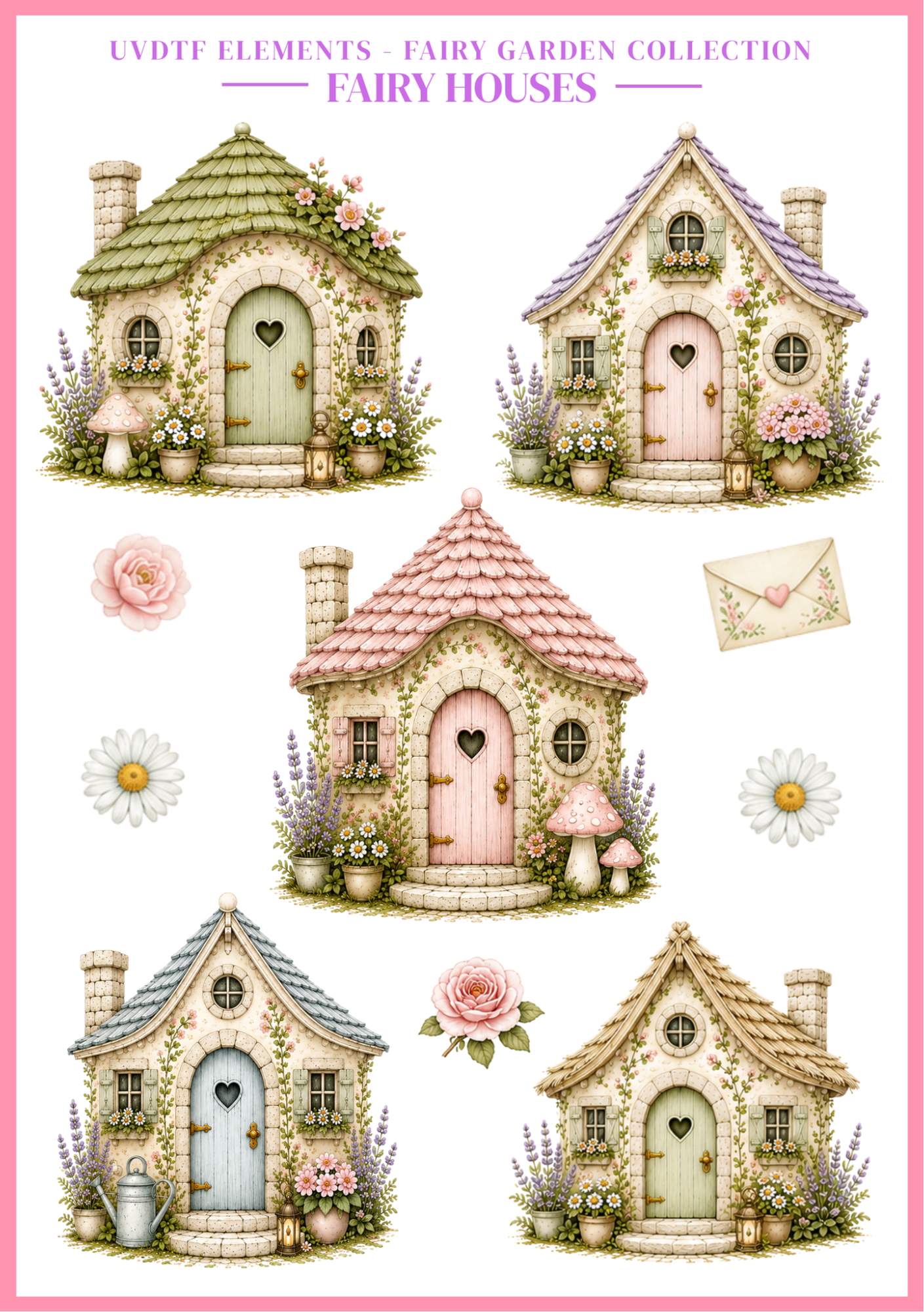 UVDTF Elements - Fairy Garden