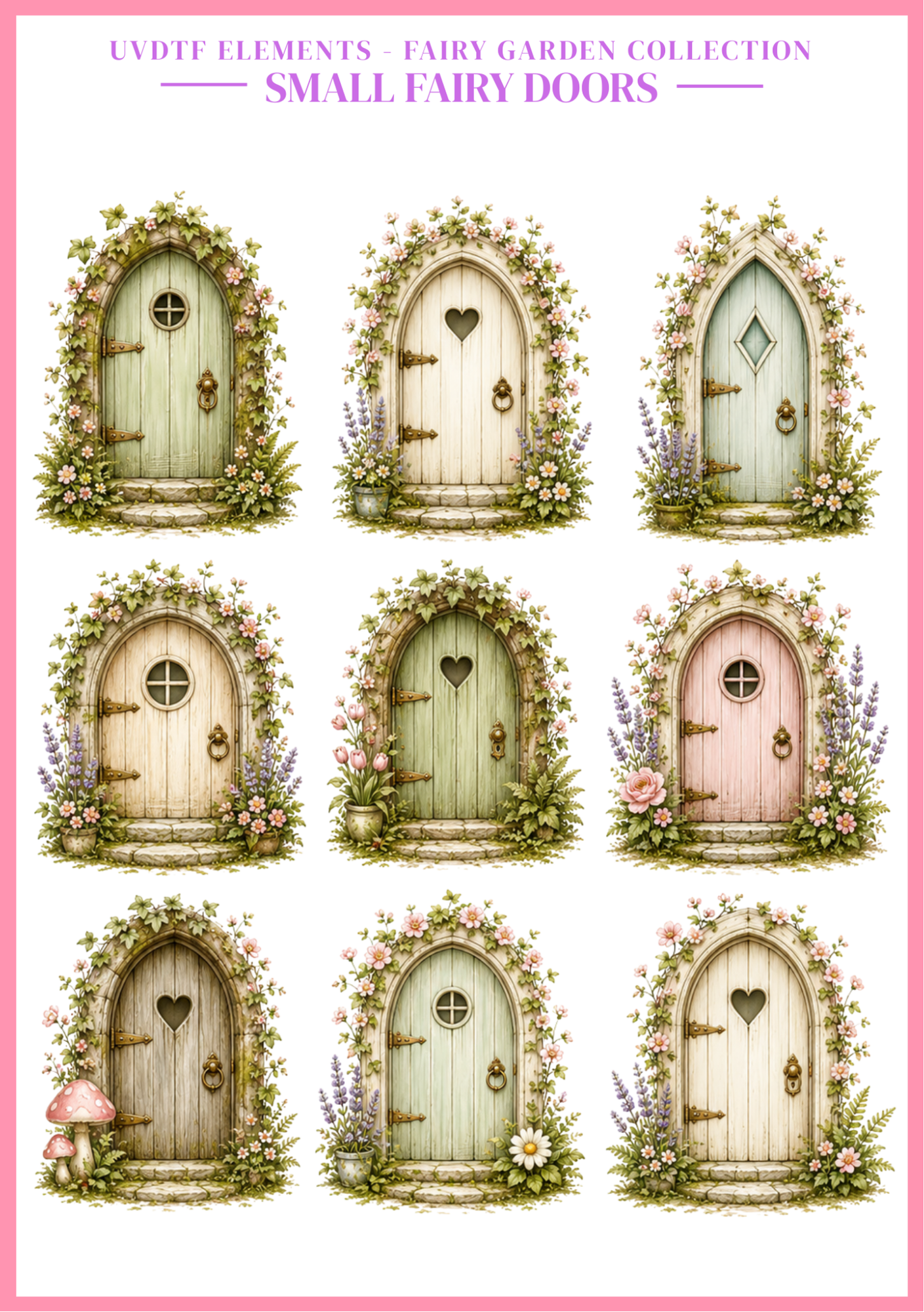 UVDTF Elements - Fairy Garden