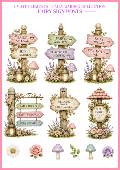 UVDTF Elements - Fairy Garden