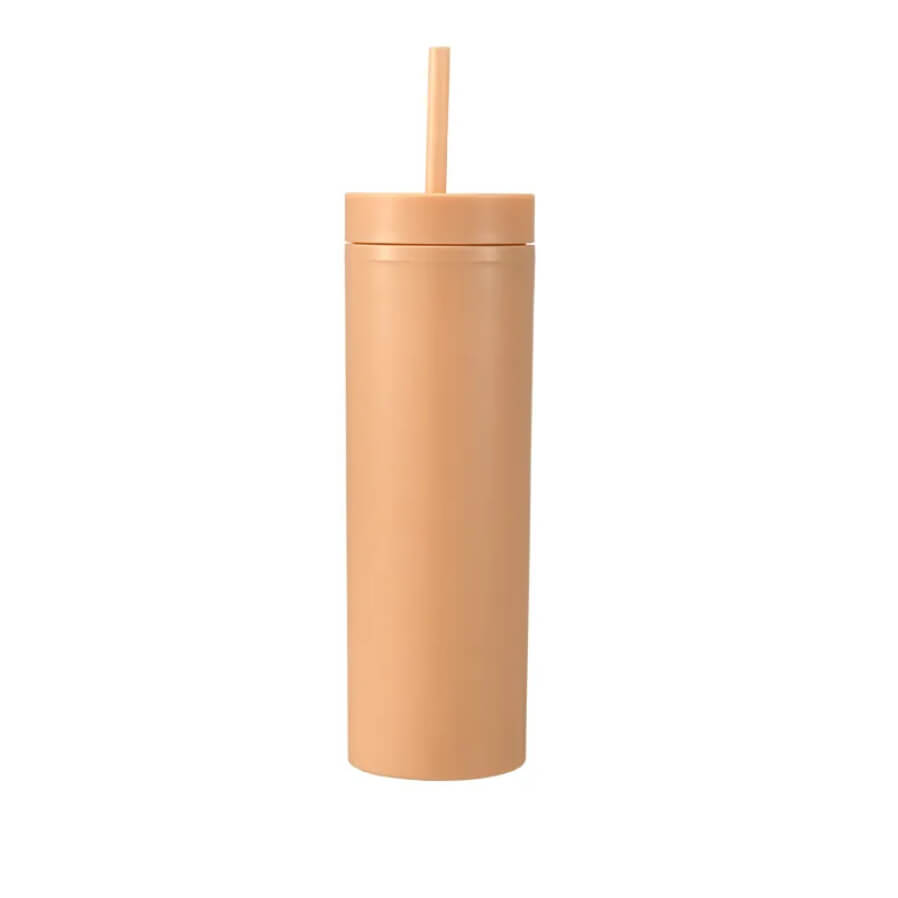Matte Skinny Tumblers Double Wall 16oz (Letters Z - A11)