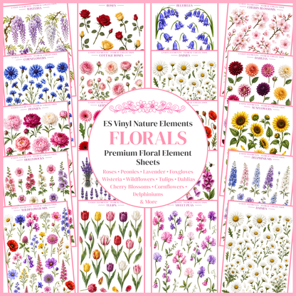 UVDTF Elements - Floral Collection