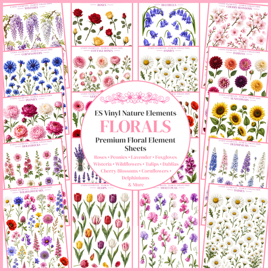 UVDTF Elements - Floral Collection