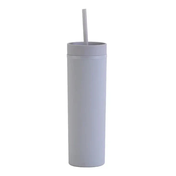 Matte Skinny Tumblers Double Wall 16oz (Letters Z - A11)