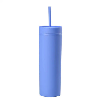 Matte Skinny Tumblers Double Wall 16oz (Letters Z - A11)
