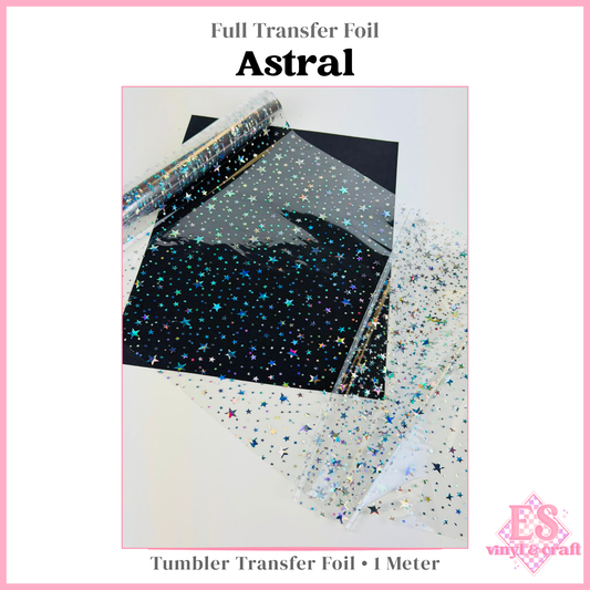 Astral - Full Transfer Foil - 1 Metre