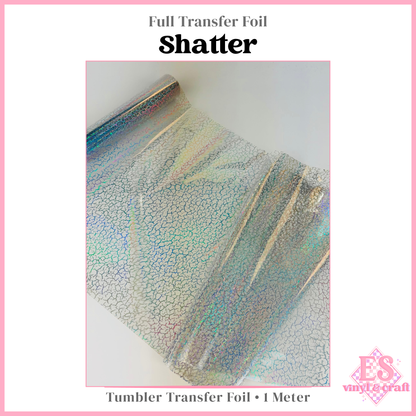 Shatter - Full Transfer Foil - 1 Metre