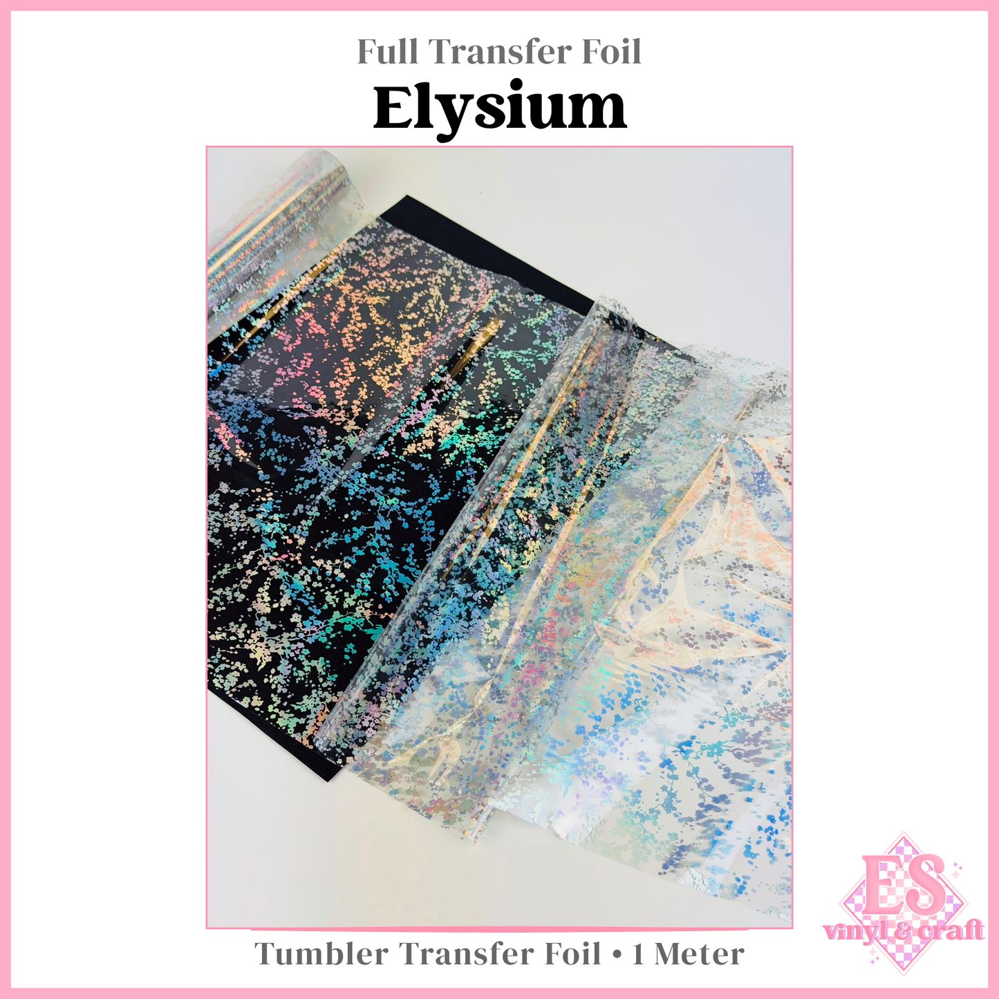 Elysium - Full Transfer Foil - 1 Metre