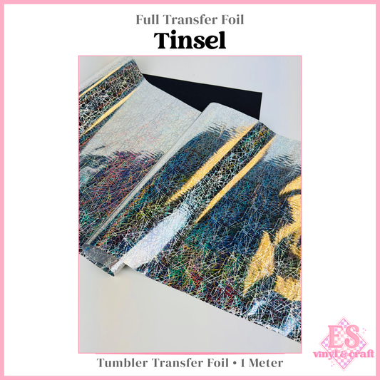 Tinsel - Full Transfer Foil - 1 Metre