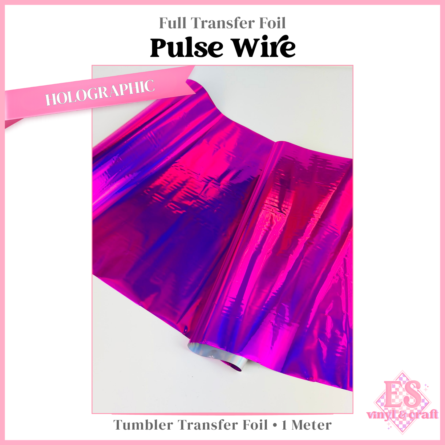 Pulse Wire - Full Transfer Foil - 1 Metre