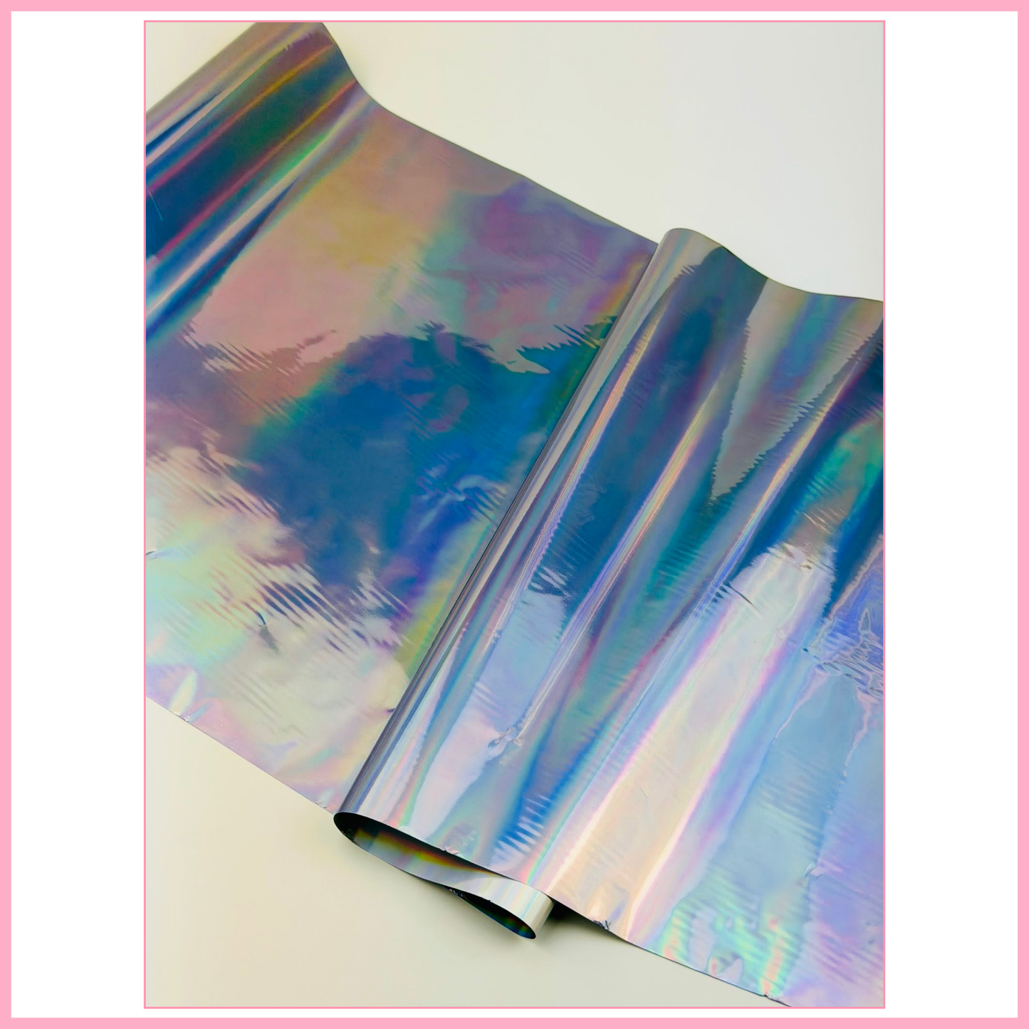 Prism Silver - Full Transfer Foil - 1 Metre