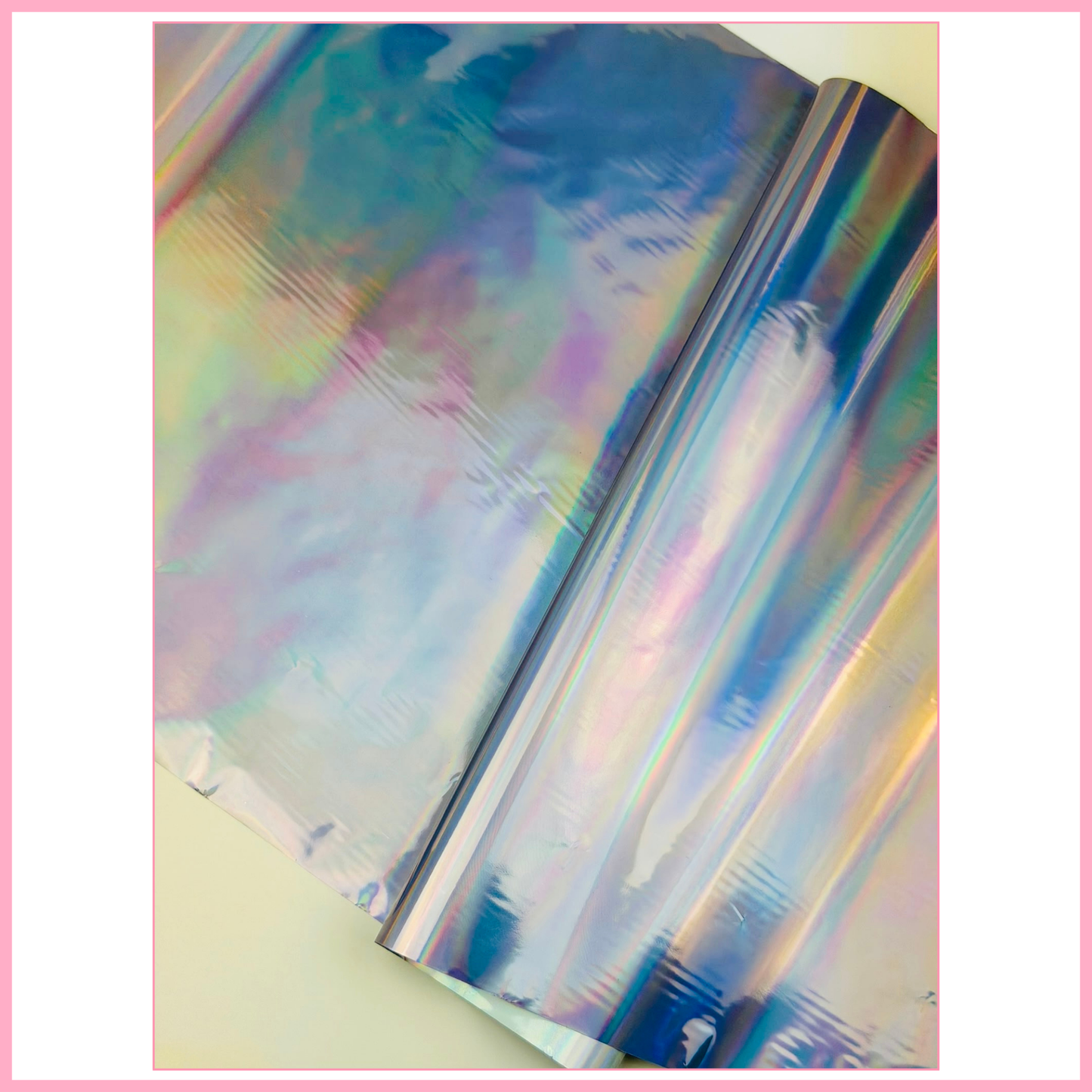 Prism Silver - Full Transfer Foil - 1 Metre