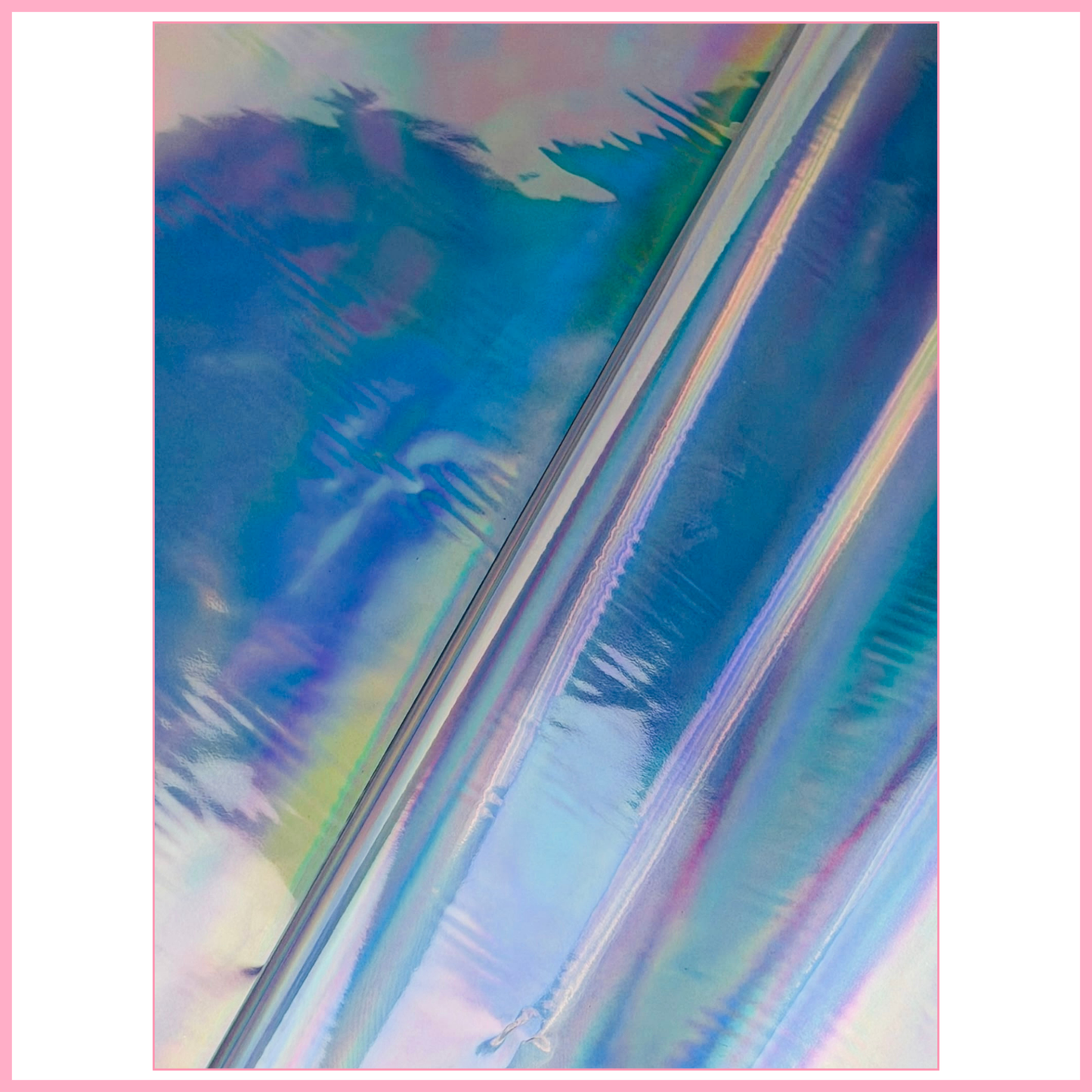 Prism Silver - Full Transfer Foil - 1 Metre