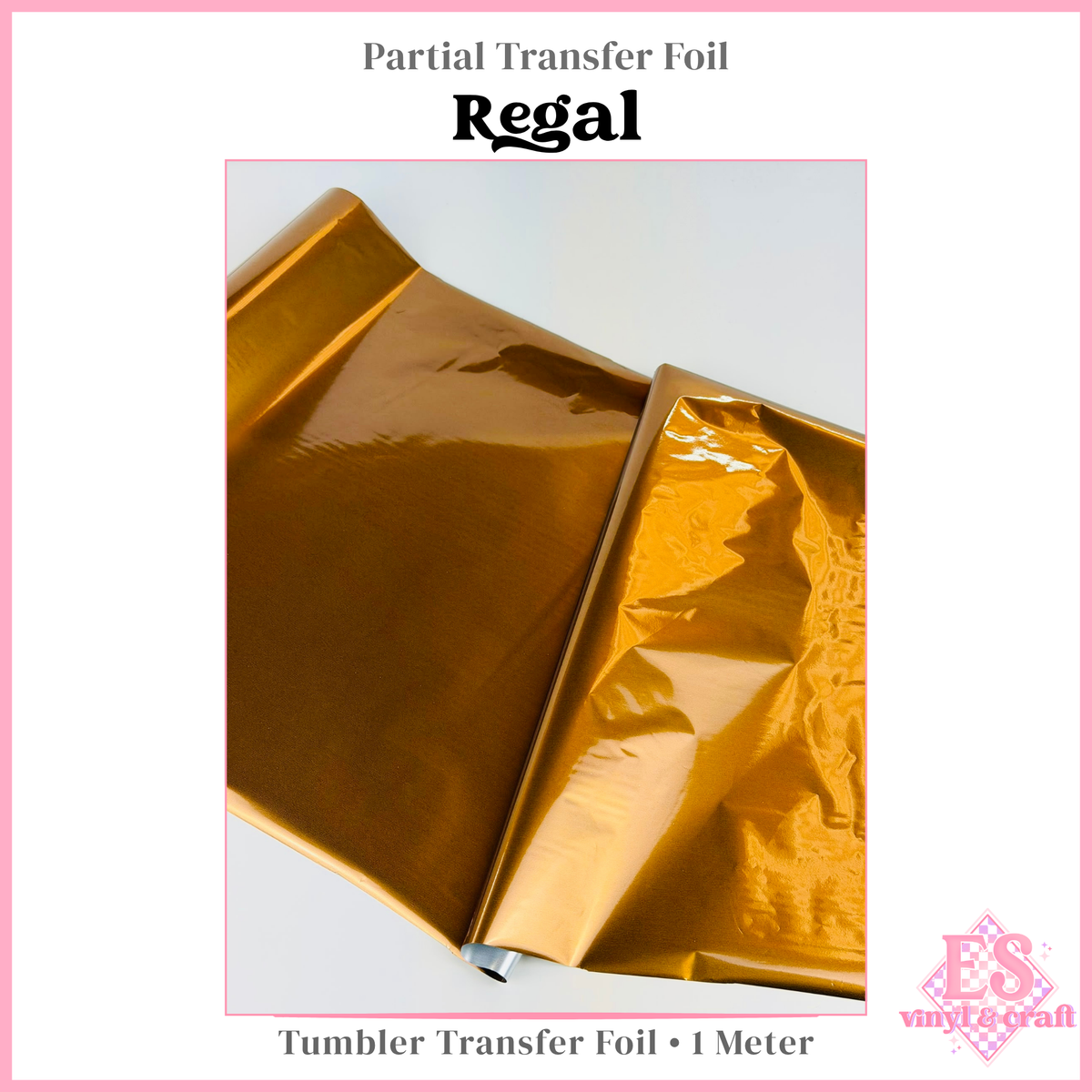 Regal - Partial Transfer Foil - 1 Metre