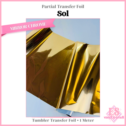 Sol - Partial Transfer Foil - 1 Metre