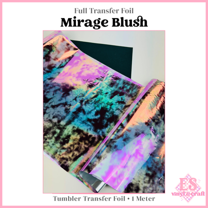Mirage Blush - Full Transfer Foil - 1 Metre