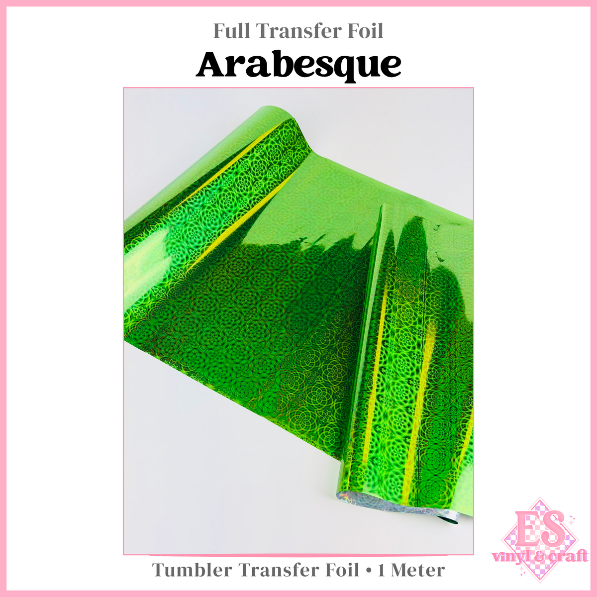 Arabesque - Full Transfer Foil - 1 Metre