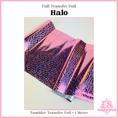 Halo - Full Transfer Foil - 1 Metre