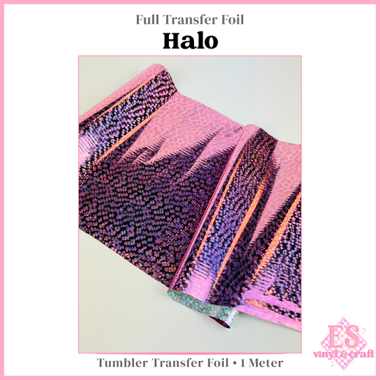 Halo - Full Transfer Foil - 1 Metre