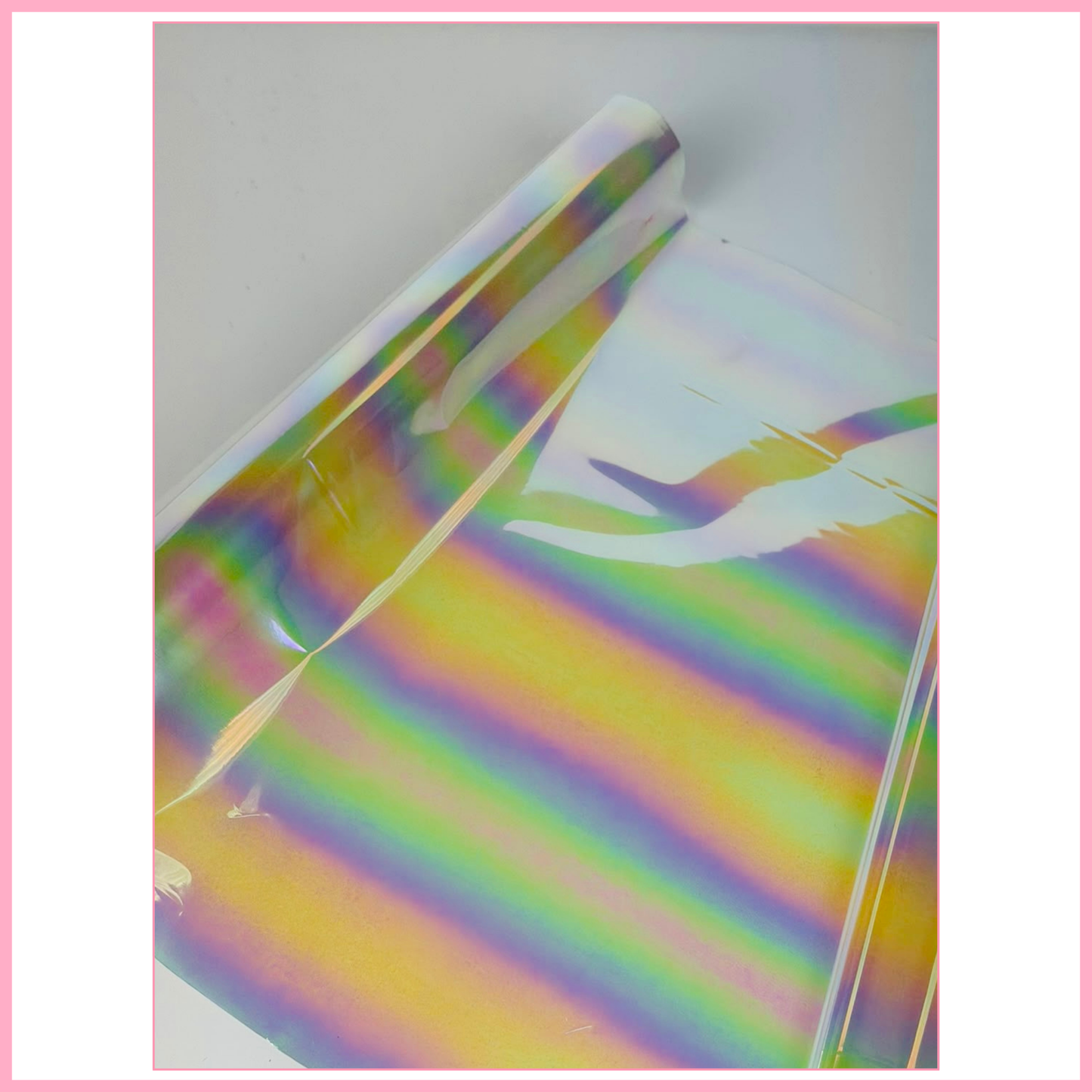 Candy Rainbow - Partial Transfer Foil - 1 Metre