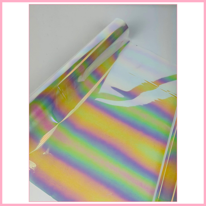 Candy Rainbow - Partial Transfer Foil - 1 Metre