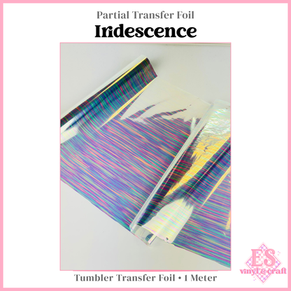 Iridescence - Partial Transfer Foil - 1 Metre
