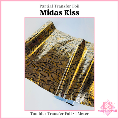 Midas Kiss - Partial Transfer Foil - 1 Metre