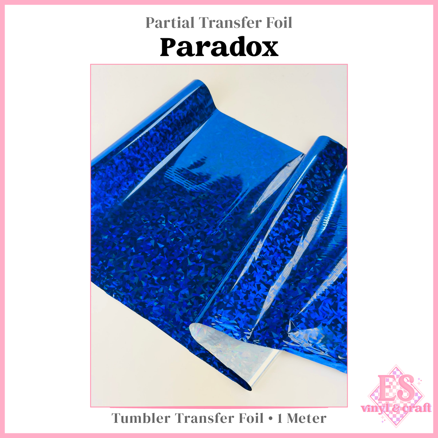 Paradox - Partial Transfer Foil - 1 Metre