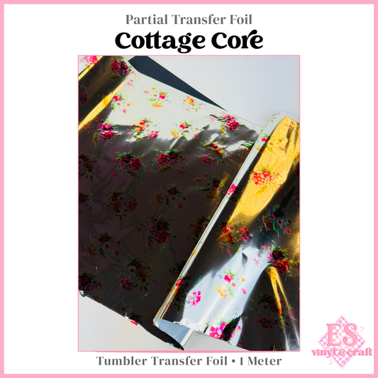 Cottage Core - Partial Transfer Foil - 1 Metre