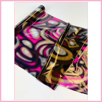 Pandemonium - Partial Transfer Foil - 1 Metre