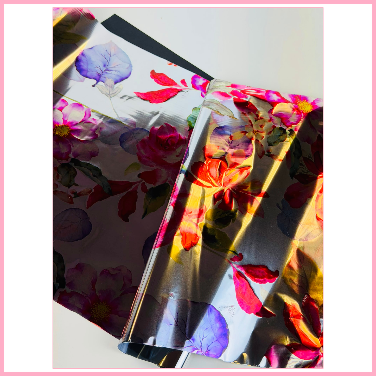 Petal Kiss - Partial Transfer Foil - 1 Metre