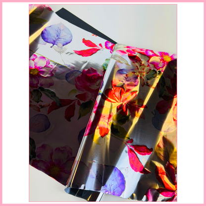 Petal Kiss - Partial Transfer Foil - 1 Metre