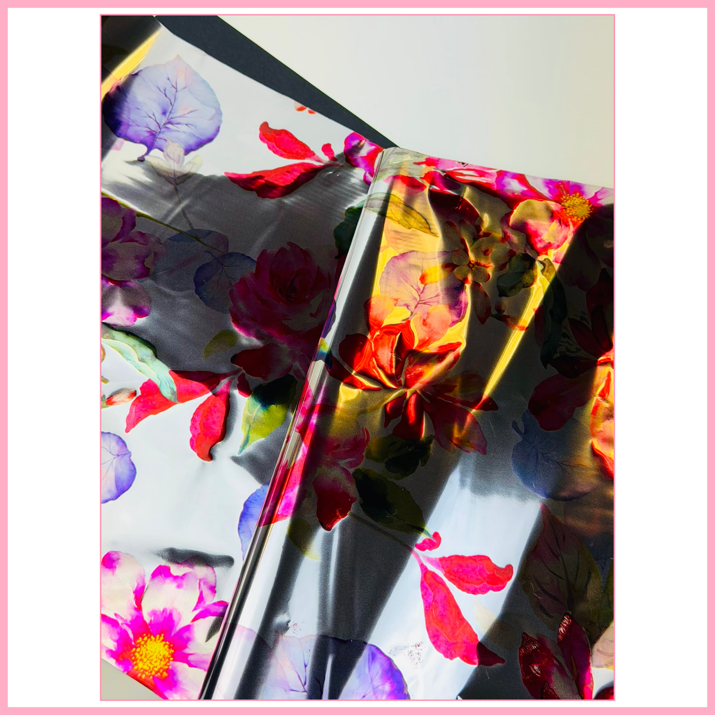 Petal Kiss - Partial Transfer Foil - 1 Metre
