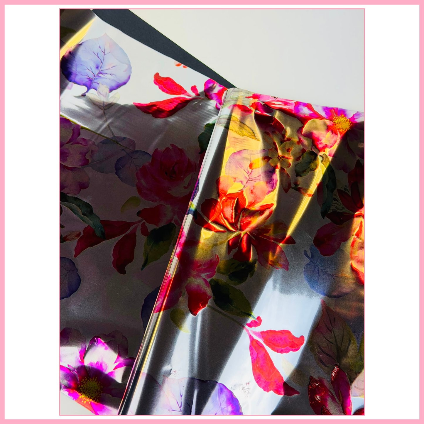 Petal Kiss - Partial Transfer Foil - 1 Metre