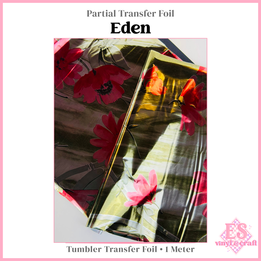 Eden - Partial Transfer Foil - 1 Metre