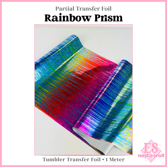 Rainbow Prism - Partial Transfer Foil - 1 Metre