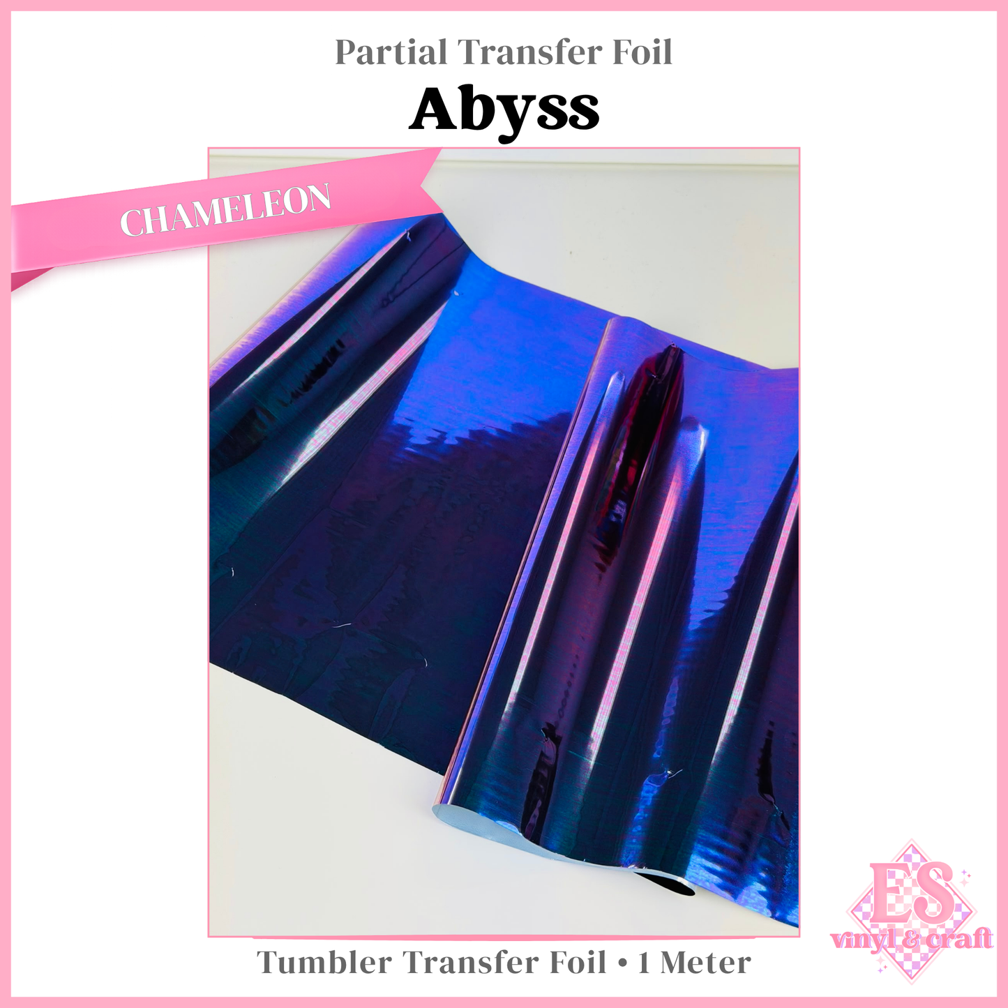 Abyss - Partial Transfer Foil - 1 Metre