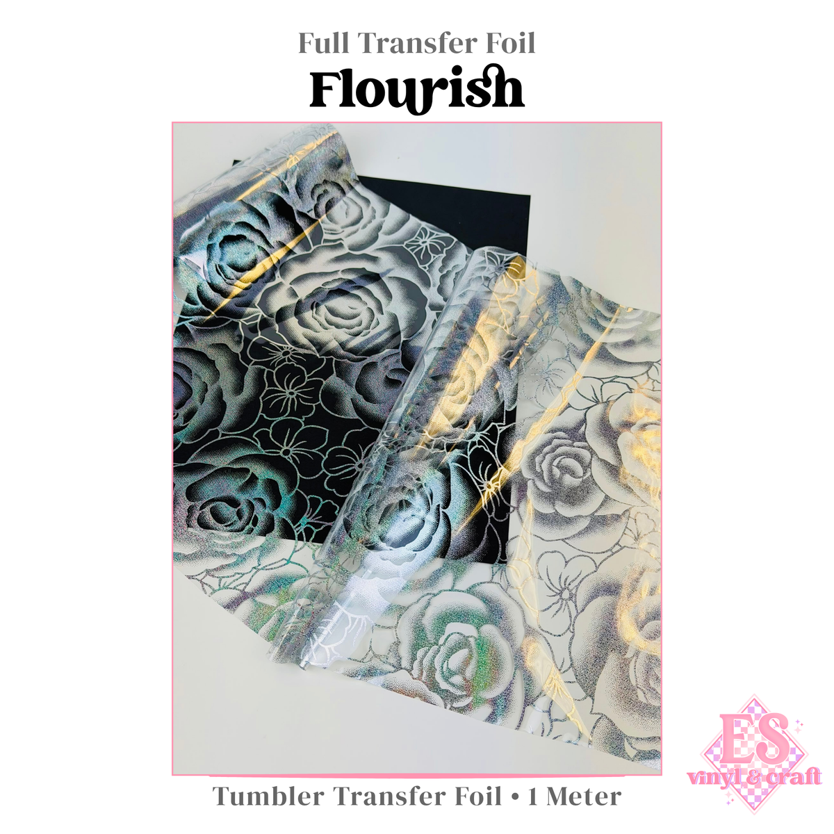 Flourish - Full Transfer Foil - 1 Metre