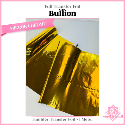 Bullion - Full Transfer Foil - 1 Metre
