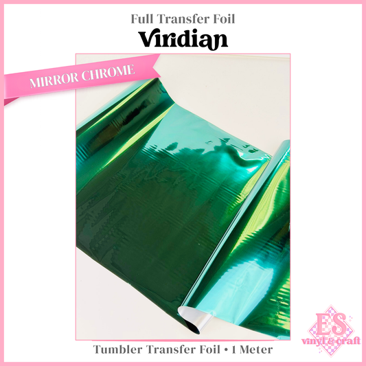 Viridian - Full Transfer Foil - 1 Metre