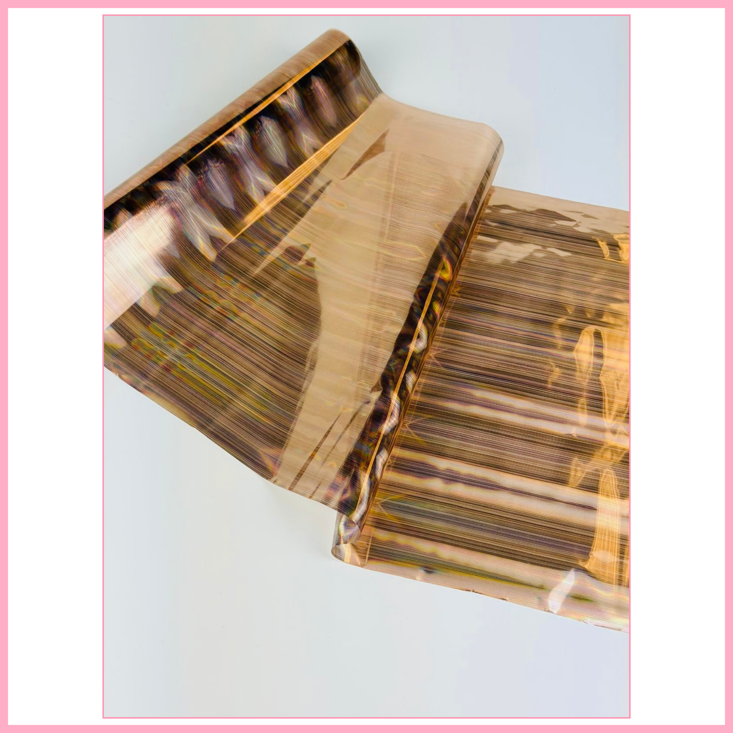 Moonlit Rose - Full Transfer Foil - 1 Metre