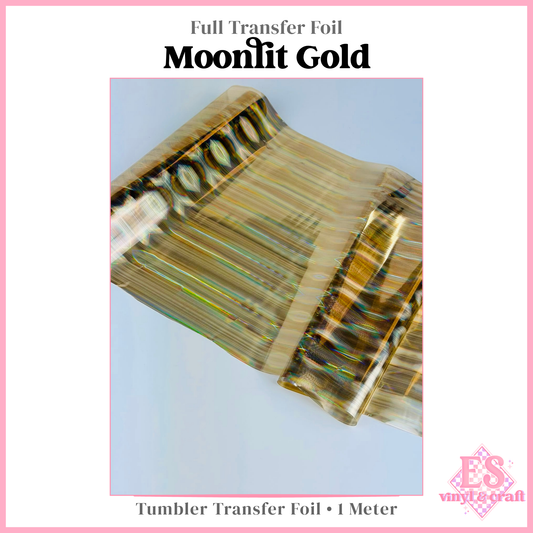 Moonlit Gold - Full Transfer Foil - 1 Metre