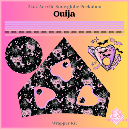 Ouija - 24oz Snowglobe Wrapper Kit