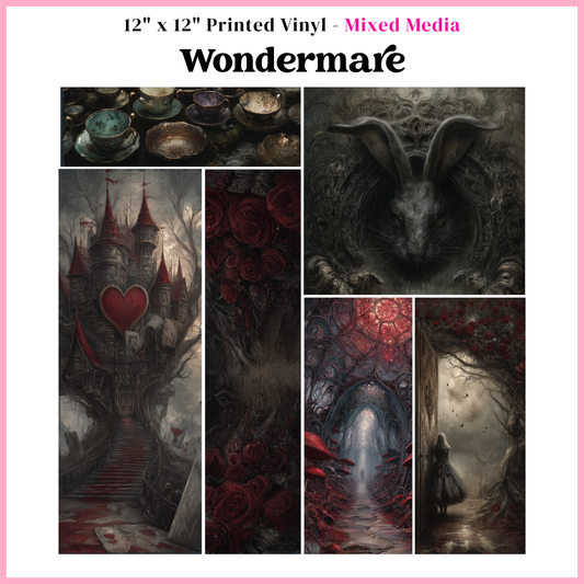 Wondermare - Mixed Media Vinyl 12"x12" Sheet