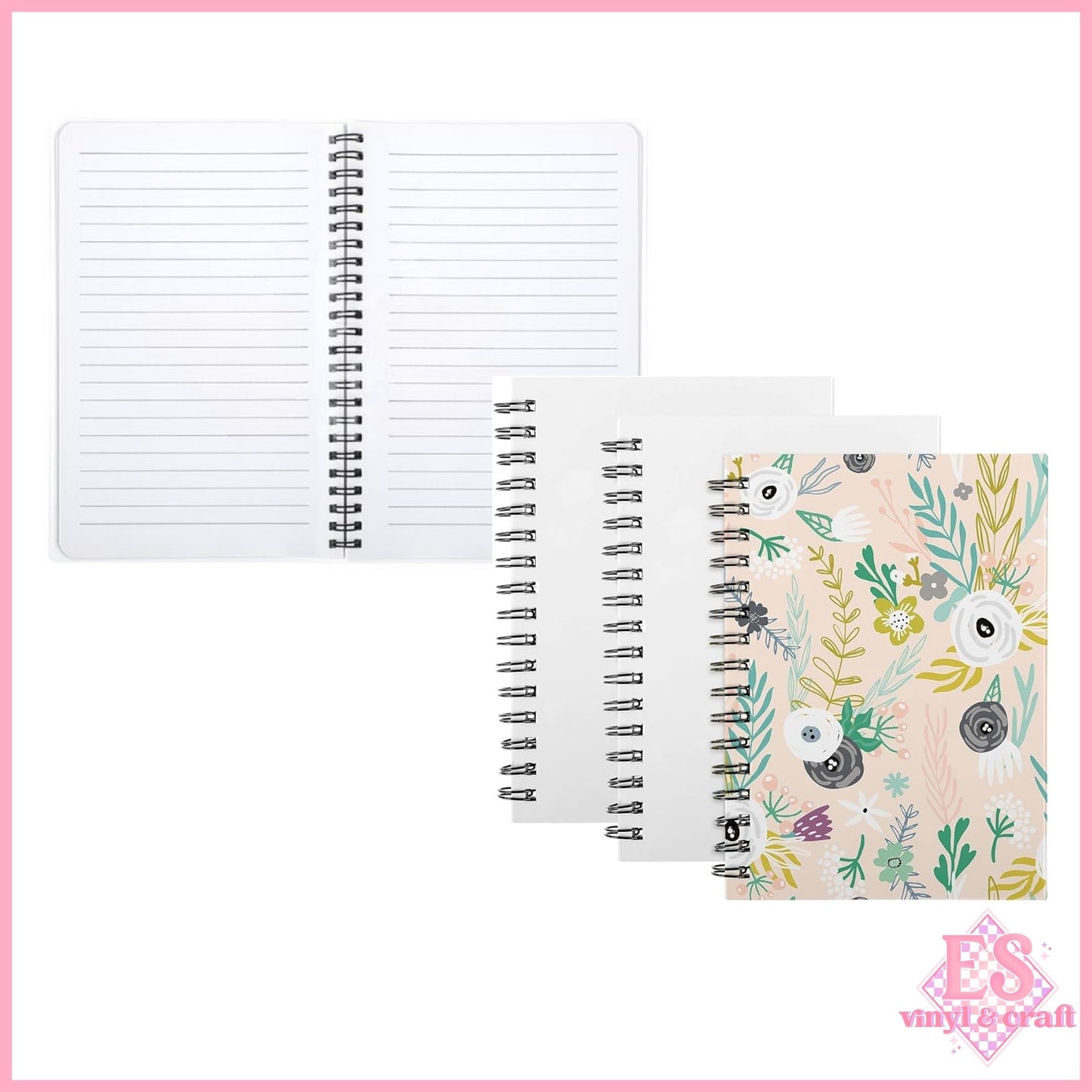 A5 Plastic Notebook Sublimation