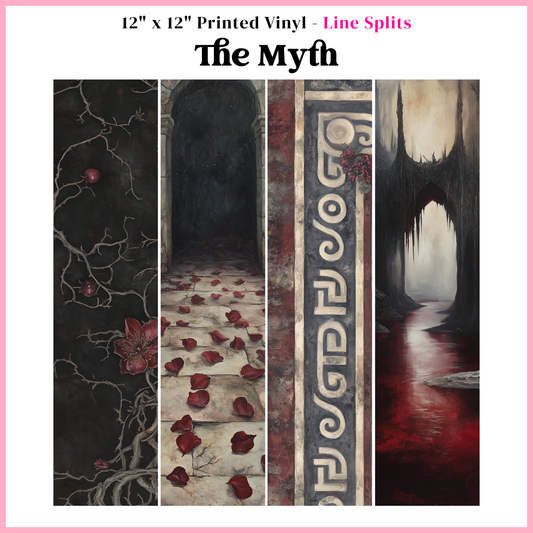 The Myth - Line Split - 12" x 12" Sheet