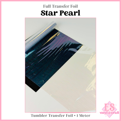 Star Pearl - Full Transfer Foil - 1 Metre